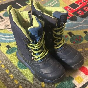 Carter's Blue and Green Kids Boots